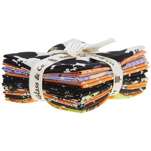 A Haunting We Will Glow Glow in the Dark Fat Quarter Bundle