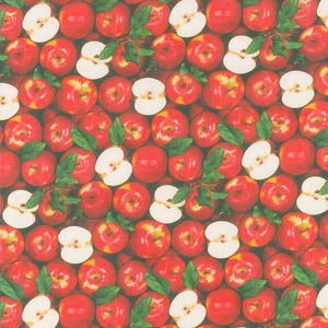 A La Carte - Apple a Day Multi Digitally Printed Yardage