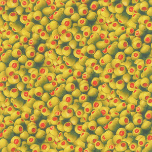 A La Carte - Olive You Multi Digitally Printed Yardage