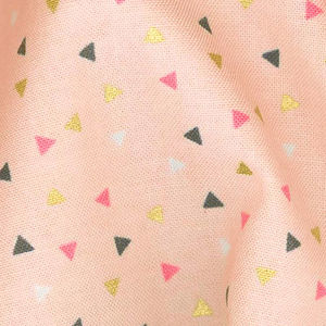 A Little Bit of Sparkle - Scatter Pink Metallic Yardage