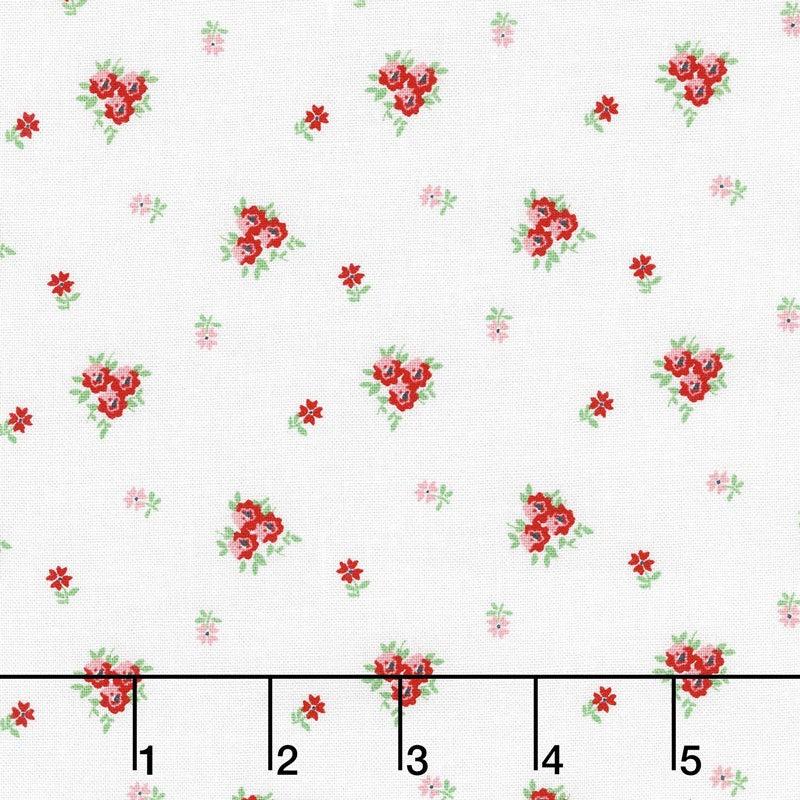 A Little Sweetness - Sweetness Vintage White Yardage