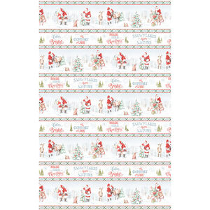 A Magical Christmas - Repeating Stripe Multi Yardage