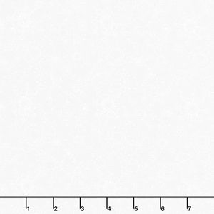 A Magical Christmas - Snowflakes Allover White on White Yardage