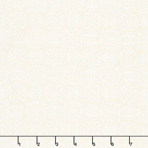 A Poinsettia Winter - Cream Tiles Yardage