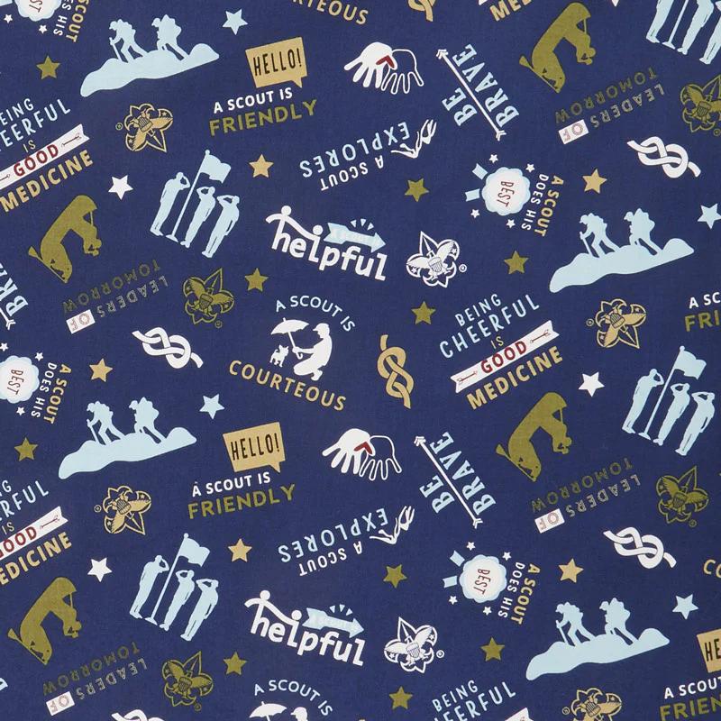 A Scout Is - Boy Scouts Navy Yardage
