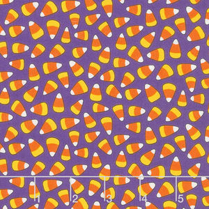 A Spooky Good Time - Candy Corn Flash Yardage