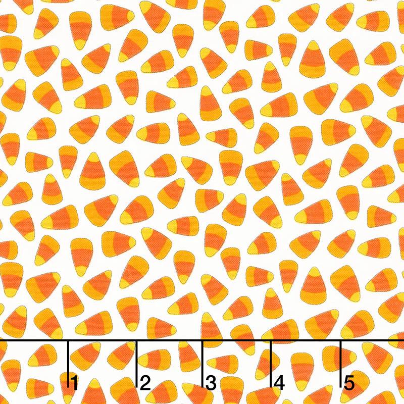 A Spooky Good Time - Candy Corn Fog Yardage