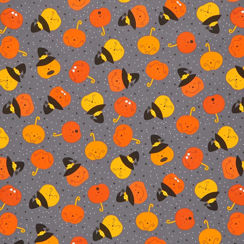 A Spooky Good Time - Pumpkin Roll Haze Yardage