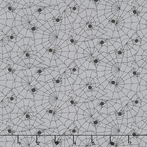 A Spooky Good Time - Spider Web Haze Yardage