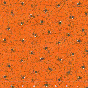 A Spooky Good Time - Spider Web Pumpkin Yardage