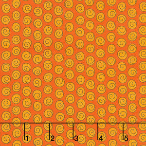 A Spooky Good Time - Swirls Pumpkin Yardage