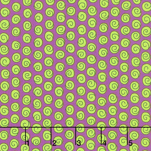 A Spooky Good Time - Swirls Flash Yardage