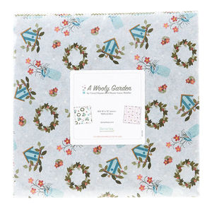 A Wooly Garden 10" Squares
