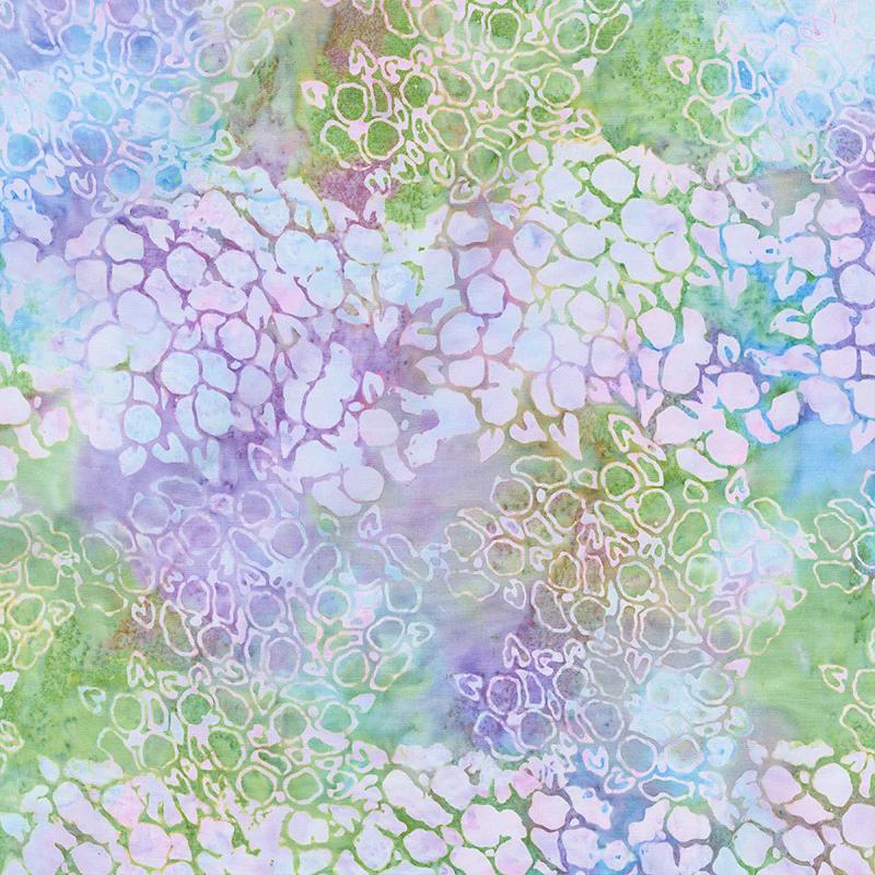 Abalone Batiks - Pansy Marbles Yardage