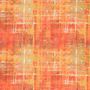 Abandoned 2 - Scraped Layers Sienna Digitally Printed Yardage