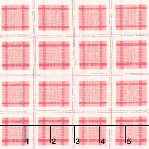 Abby Rose - Plaid with Ease Rose Yardage