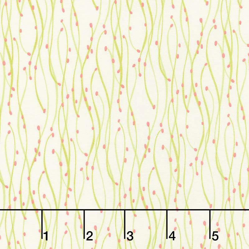 Abby Rose - Pollen Breeze Greenery Yardage