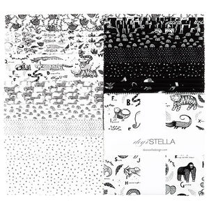 ABC Menagerie 10" Squares