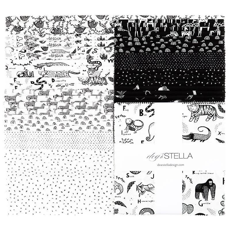 ABC Menagerie 10" Squares