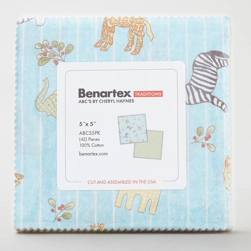 ABC's Favorites 5" Squares