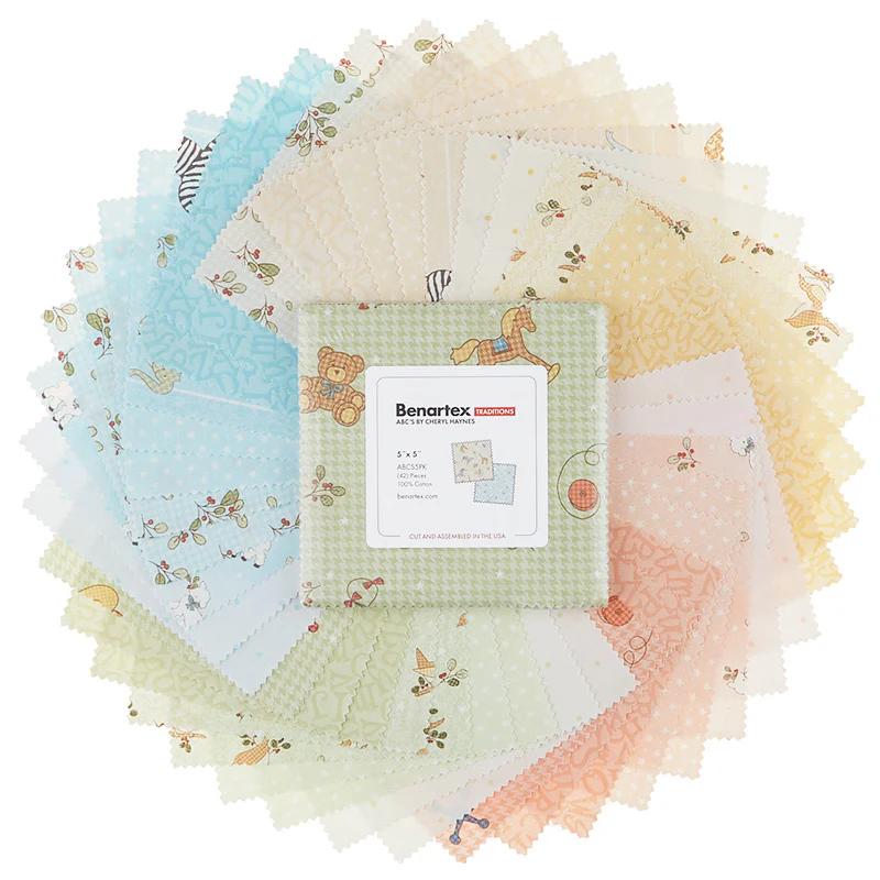 ABC's Favorites 5" Squares