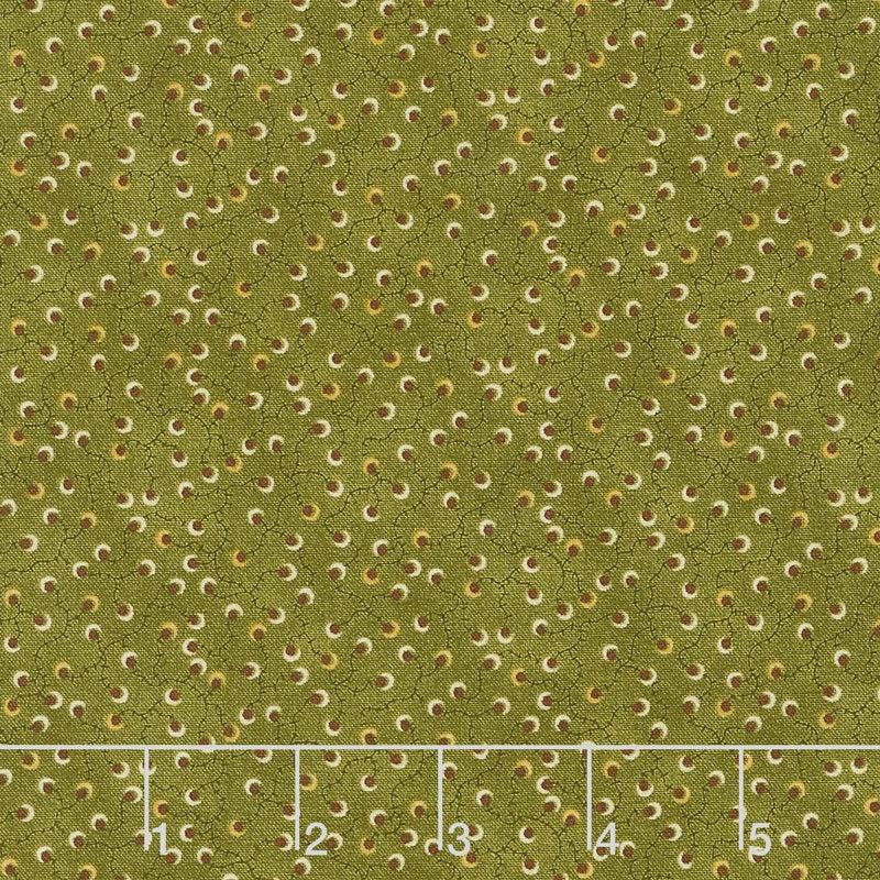 Abundant Blessings - Berries Green Yardage