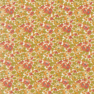 Acorn Harvest - Fall Mums Creme Yardage