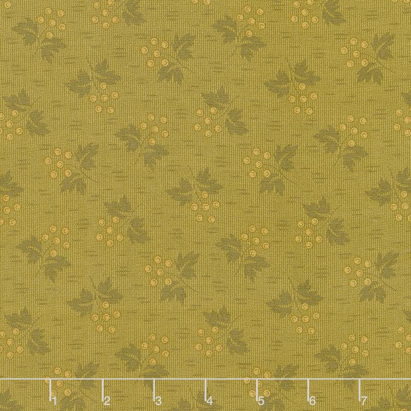 Acorn Harvest - Wildberry Fern Yardage