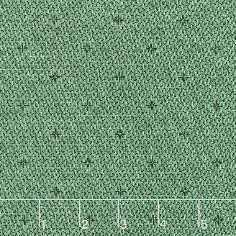 Acorn Harvest - Starbright Teal Yardage