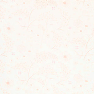 Adel in Spring - Floral Outline Cream 108" Wide Backing