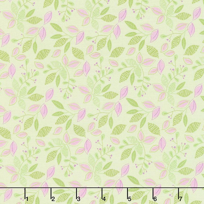 Adel in Spring - Leaves Green Yardage