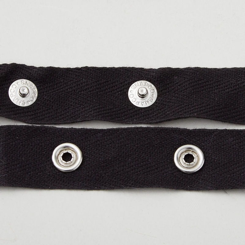 1+1/2" Spaced 15 Line Snap Tape 3/4" - Black