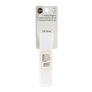 1" Polypro Purse Strapping - White