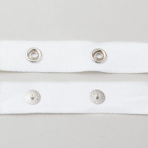 1+1/2" Spaced 15 Line Snap Tape 3/4" - White