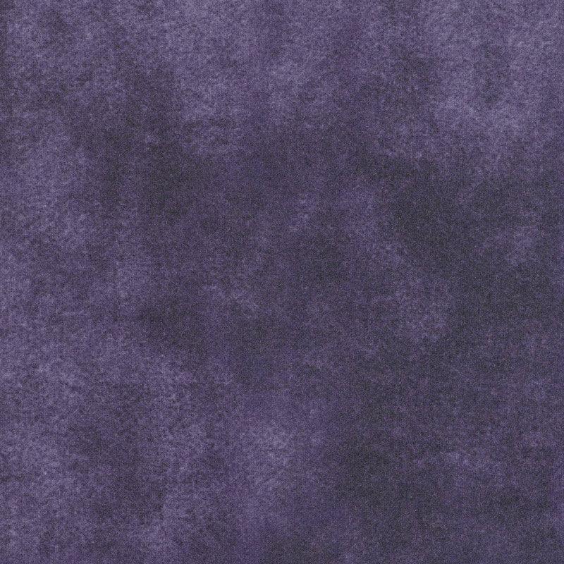 Woolies Color Wash Flannel - Royal Purple Yardage