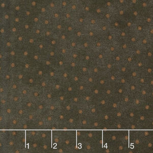 Woolies Flannel - Polka Dots Espresso Yardage