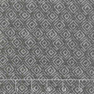 Woolies Heritage Flannel - On Point Black Gray Yardage