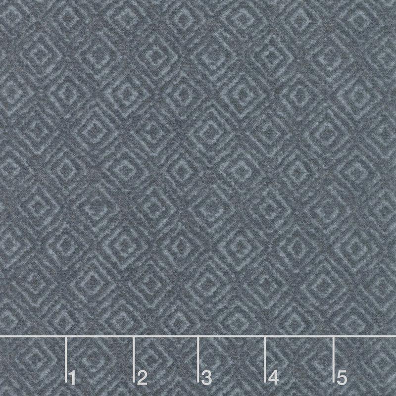 Woolies Heritage Flannel - On Point Blue Yardage