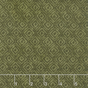 Woolies Heritage Flannel - On Point Green Yardage