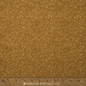 Woolies II Flannel - Nubby Tweed Golden Yardage
