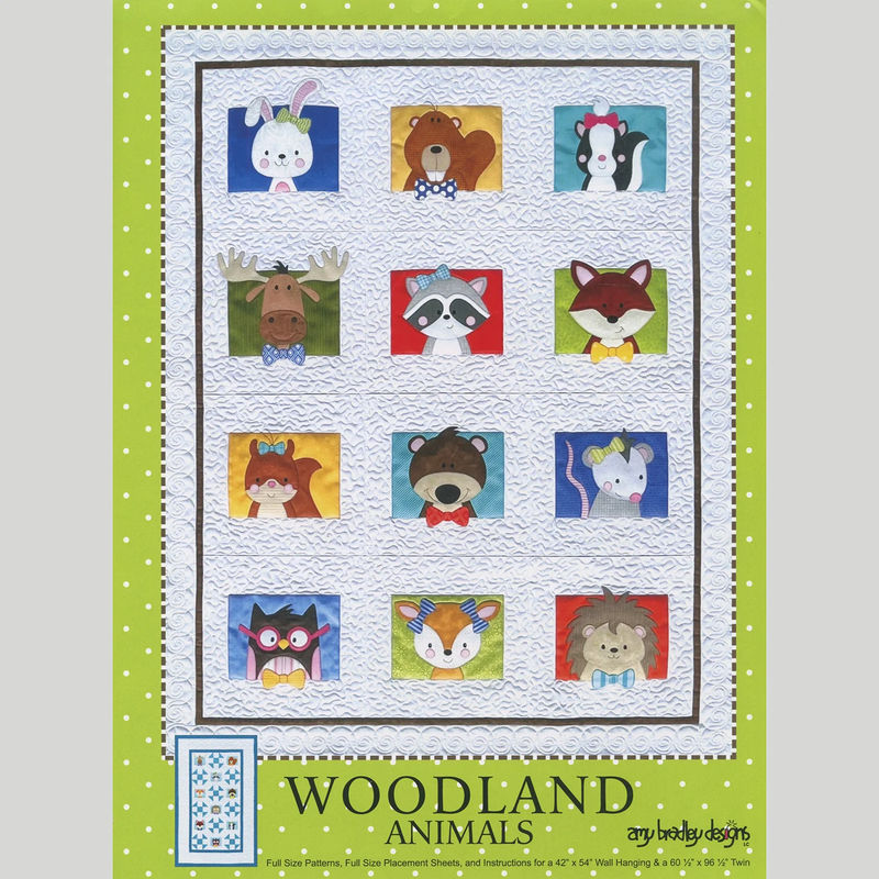 Woodland Animals Quilt Pattern