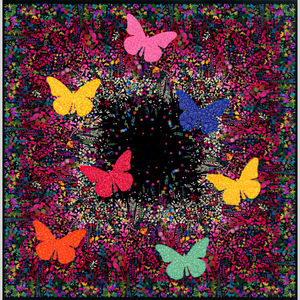 Butterfly Garden Quilt Kit