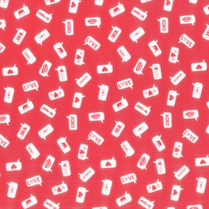 XOXO - Modern Love Lipstick Yardage