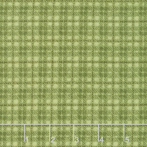 Woolies Flannel - Plaid Green Yardage