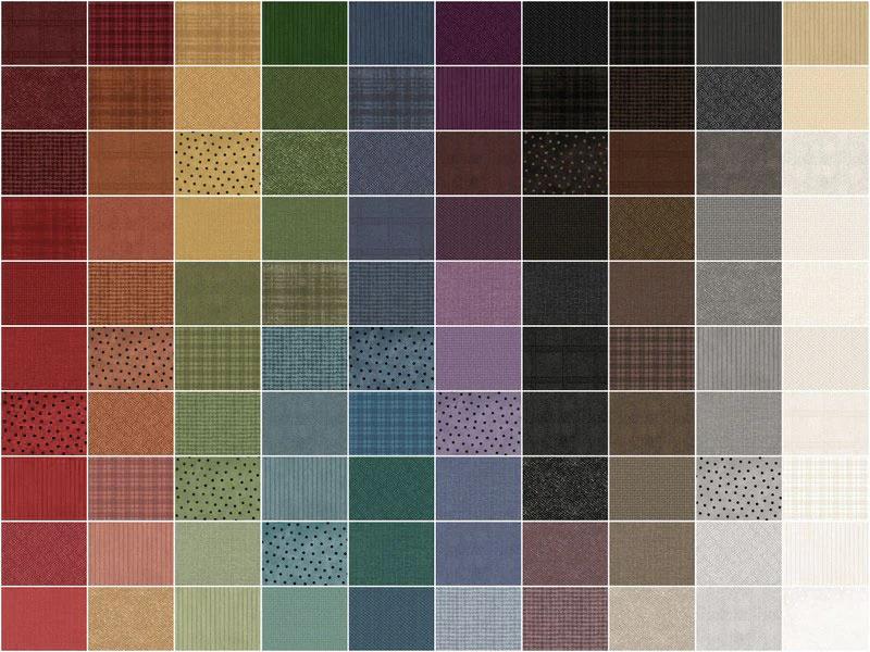 Woolies Flannel 10" Squares