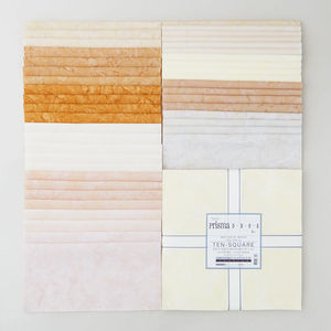 Artisan Batik Solids - Prisma Dyes Not Quite White Ten Squares