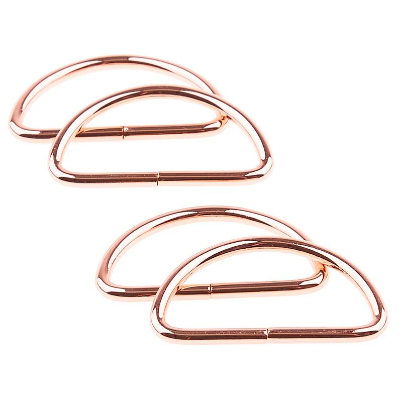 Sallie Tomato 1-1/2" D-Rings - Set of Four Rose Gold