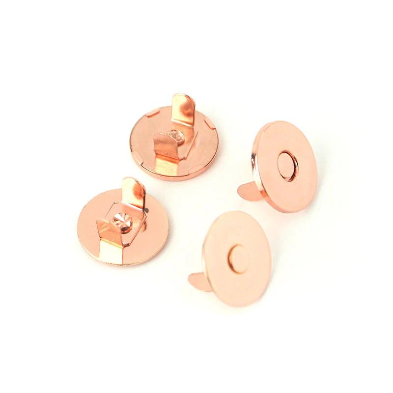 Sallie Tomato Magnetic Snaps - Set of Two 3/4" Rose Gold