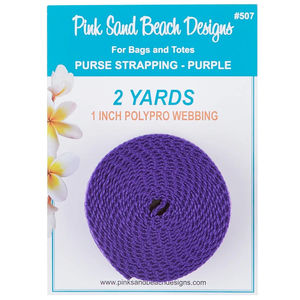Purse Strapping - Purple