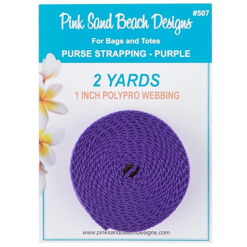 Purse Strapping - Purple